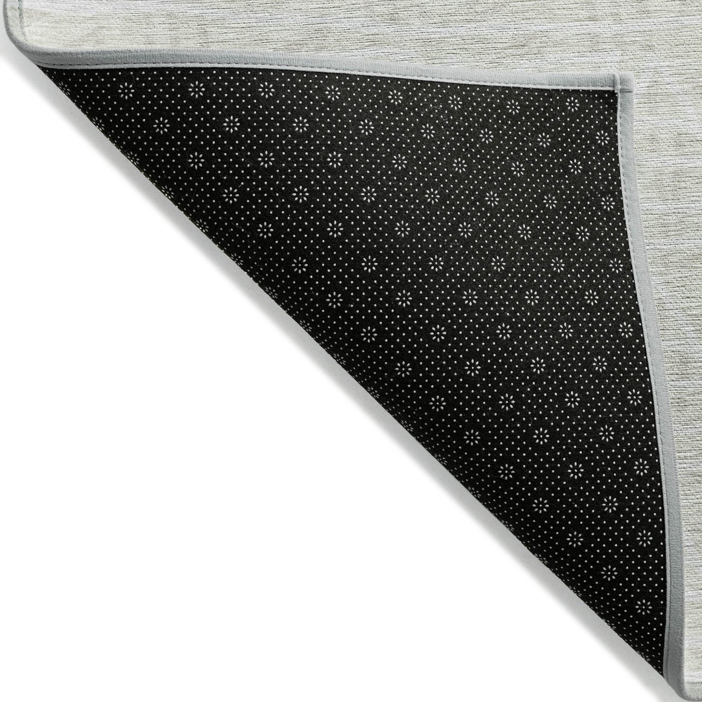 3' X 5' Ivory And Beige Geometric Washable Indoor Outdoor Area Rug-2